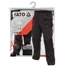 YATO Pantaloni de lucru, marime S, cu 9 buzunare, ..